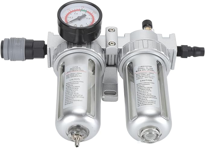 1/4 Inch Compressed Air Line Filter Efficient Filtration Performance Water Oil - Image 3