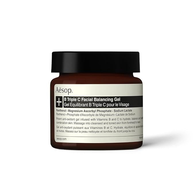 Aesop B Triple C Facial Balancing Gel | Anti-Oxidant Gel Infused With Vitamin B And Vitamin C | Replenish, Soften, Balance Skin | 2.1 oz / 60mL