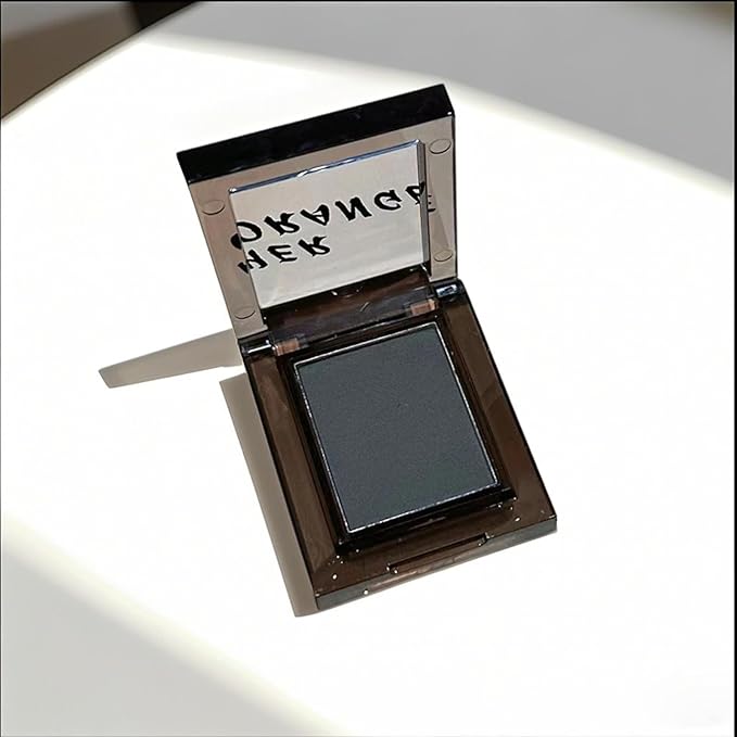 Erinde Single Matte Eyeshadow Palette, Velvet Eye Shadow Compact Powder Natural Makeup, Long-Lasting Eye Makeup, Ultra-Blendable, Pigmented Color, Vegan Formula, H01 Trooper
