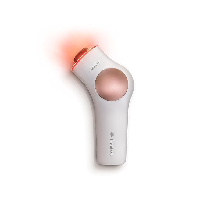 TheraFace Therabody TheraFace PRO - Microcurrent Facial Device, 8-in-1 Compact Face Massager&Facial Sculpting Tool with Light Therapy for Skin Tightening, Anti Wrinkle, Anti Aging & Skin Care (White)