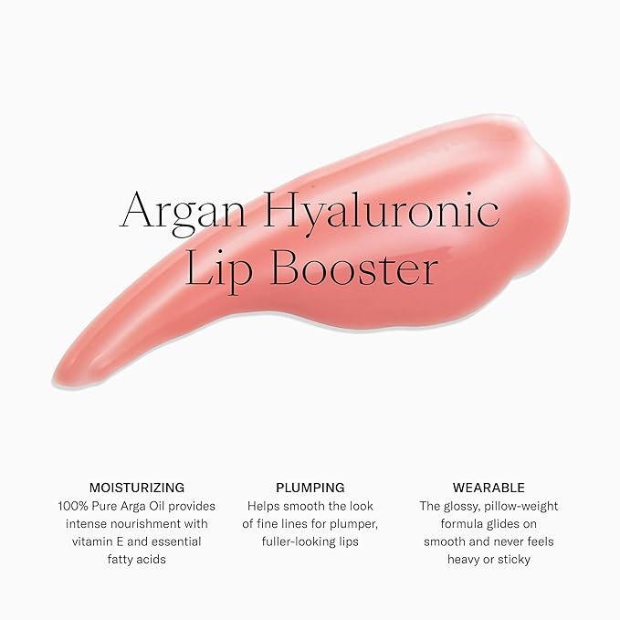 Josie Maran 3-Piece Color Makeup Kit - Argan Oil-Based Makeup Balm for Lips, Cheeks and Eyes, Hyaluronic Acid Lip Plumper & Argan Black Mascara (3 Piece Set)