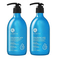 Luseta Hyaluronic Acid Moisturizing Shampoo & Conditioner Set for Dry and Damaged Hair, Sulfate Free Shampoo and Conditioner for Women Infused with Argan Oil and Shea Butter Paraben-Free2 x 16.9oz