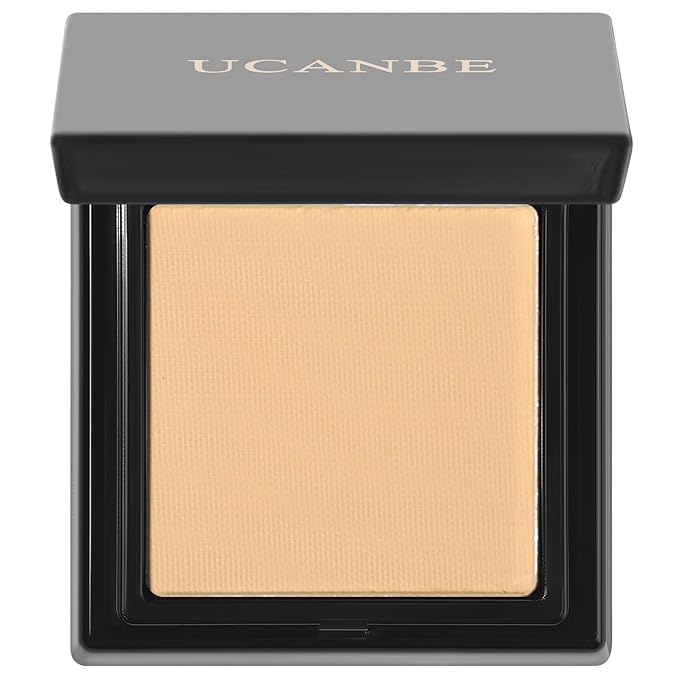 UCANBE Nude Single Eyeshadow Palette, Highly Pigmented Matte Naked Eye Shadow Powder, Professional Long-Lasting Waterproof Makeup Palette