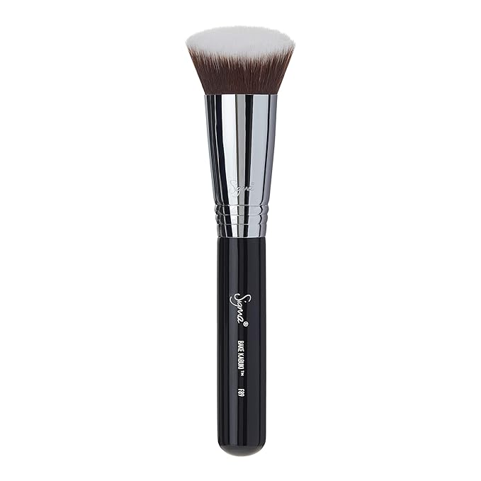 Sigma Beauty F89 Bake Kabuki Brush – Makeup Setting Powder Brush for Baking, Kabuki Foundation Brush for Baking Makeup and Liquid, Cream, or Powder Foundation (1 Brush)