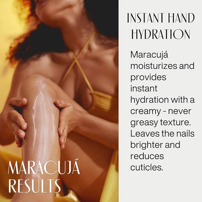 Natura – Passion Fruit Body Care Bundle – Maracujá Lotion, Body Oil & Hand Cream – Calming & Hydrating Vegan Skincare – 24H Moisturization – Brazilian Beauty Ritual for Soft, Glowing Skin