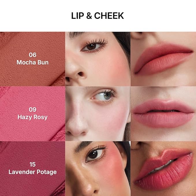 Dasique Souffle Color Pot #20 Apple Candy – Makeup Blush, Buildable Silky-Smooth Texture, Built-In Mini Brush, Multi-Use For Cheek and Lip