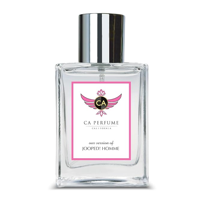 CA Perfume Impression of Jooped Homme for Men Amber Fougere Fragrance Long Lasting Mens Cologne Eau De Parfum 1.7 Fl Oz 50ml