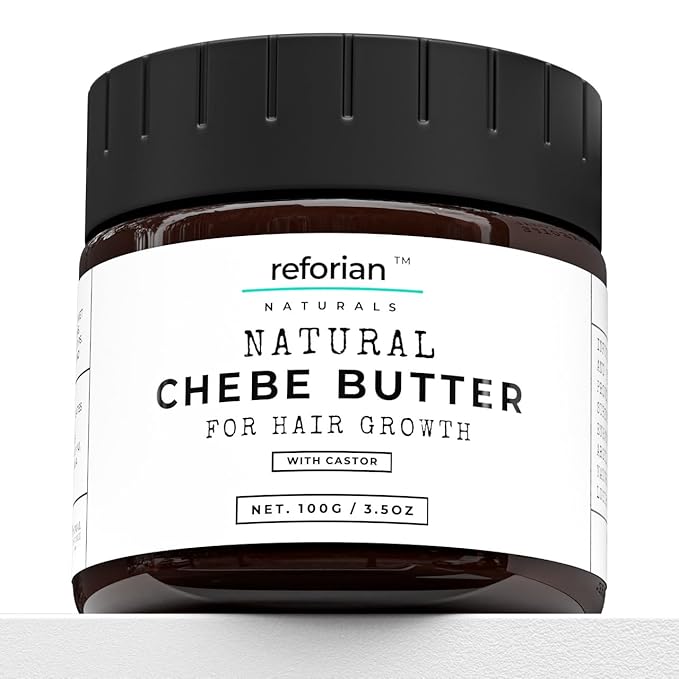 Chebe Butter for Hair Growth Products for Black Hair with Castor & Biotin Hair Butter for Hair Growth Made with African Chebe Hair Grease Chebe Oil for Regrowth