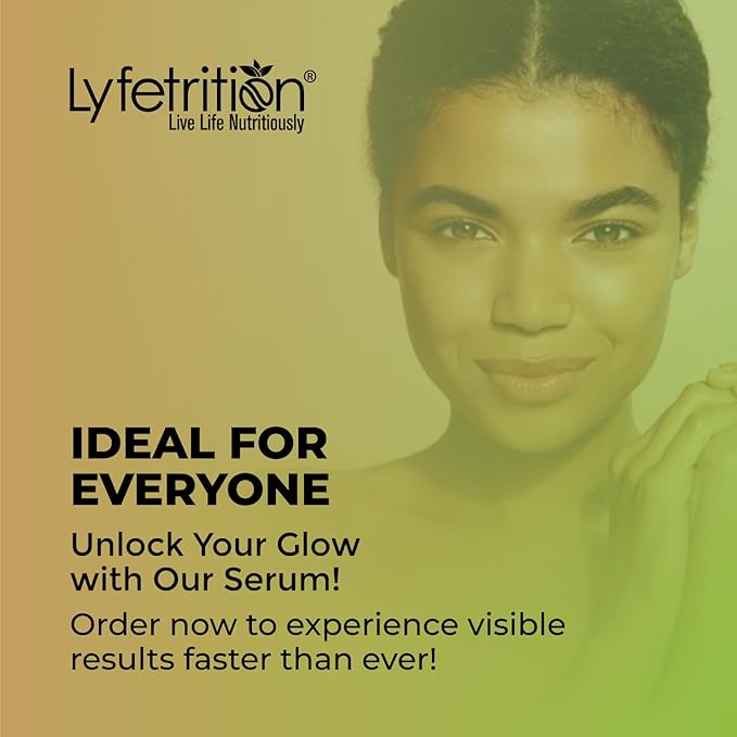 Lyfetrition Glycolic Acid/AHA 30% Renewal Serum, infused with Vitamins C & E for Skin Brightening, Exfoliating Serum Works for Dark Spots, Acne, and Reduces Fine Lines & Wrinkles - (12 Fl Oz)