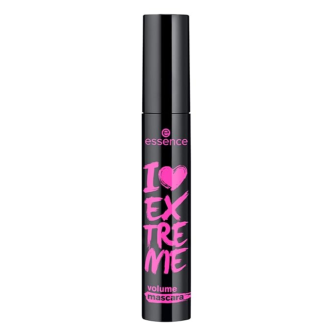 essence | I Love Extreme Volume Mascara (Pack of 3) | Flake Free, Intense & Dramatic Volume | Vegan & Cruelty Free