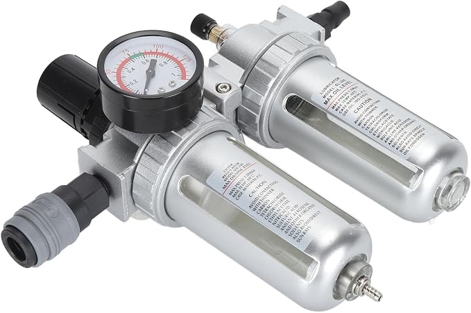 1/4 Inch Compressed Air Line Filter Efficient Filtration Performance Water Oil by Eujgoov