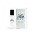 PIRETTE Mini Evening Glass Fragrance Oil Roll On, Beach-Inspired, Long Lasting Perfume Oil with Notes of Dark Coconut, Warm Wood, Smoky Vanilla, and Sea Salt, Travel Size Perfume, 0.25 fl oz