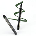 docolor Eyeliner, 2PCS Green Liquid Eyeliner Waterproof Eye Liner Pen Super Slim Precise All Day Green Eye Pencils Professional Makeup Liquid Eye Liner Pencil for Women