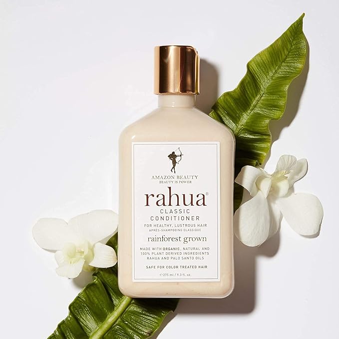 Rahua Classic Hair Conditioner, Vegan Hydrating Hair Care Oil, Quinoa, Organic Aloe Vera, Rosemary, Natural Palo Santo for Scalp Care, Promotes Growth, Silicone Free, 9.3 Fl Oz