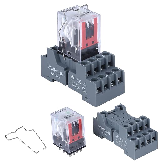 Electromagnetic Power Relay, 14-Pin 5 AMP 6V DC Relay Coil - Image 2