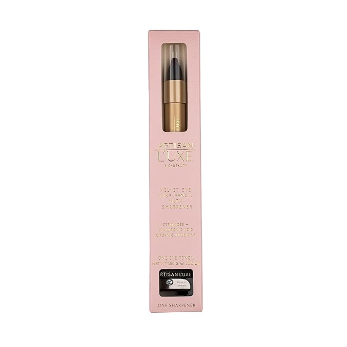 Artisan L'uxe Beauty Jumbo Eyeliner Pencil Smokey Eyes in 3 Minutes Water Proof Smudge Proof, Long Lasting Age Defying Essential Oils Seduction (Shade: Chocolate Brown) (Dark Chocolate Brown)