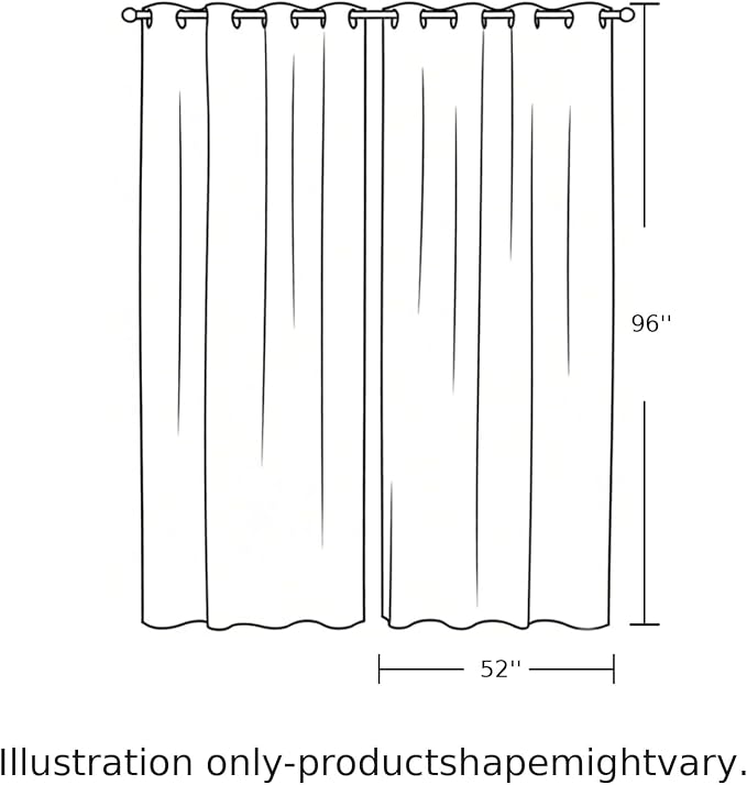2 Panel Kitchen Cafe Curtains, Window Decor Tier Curtains - Image 9