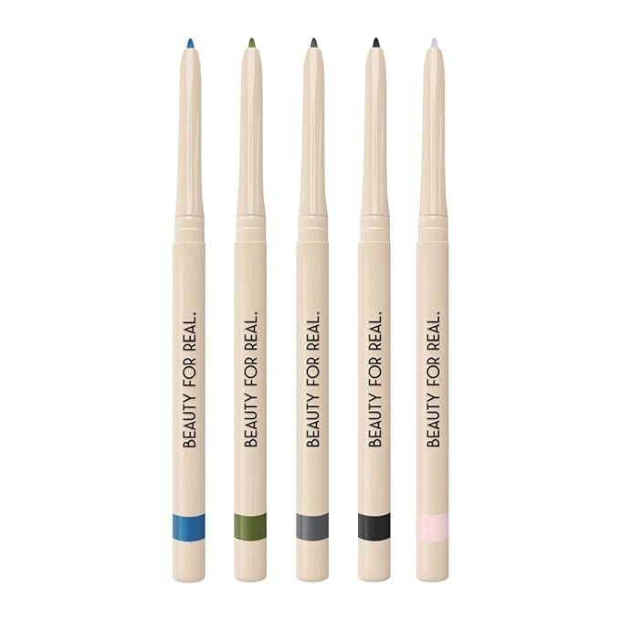 Beauty For Real I-Line 24-7 Waterproof Gel Eyeliner, Whiskey, Golden Brown Bronze, Cruelty Free Blendable Gel Formula for Precision Application, 0.01oz