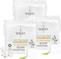Organic Cotton Pads (450 Count (Pack of 3), Large & Pressed) - Lint Free, Soft, No Hard Edges, 3" 54x3 54