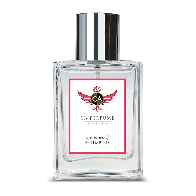 CA Perfume Impression of Be Tempted for Women Floral Fruity Gourmand Fragrance Long Lasting Perfumes for Women Eau De Parfum 1.7 Fl Oz 50ml