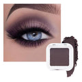 evpct Matte Eggplant Purple Eyeshadow Palette Makeup for Older Women Brown Eyes, Deep Dark Mauve Plum Purple Cream Eye Shadow Palette Single for Older Women Matte, Monochrome Long Lasting Eyeshadow