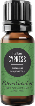 Edens Garden Cypress- Italian Essential Oil- 100% Pure Premium Grade, Undiluted, Natural, Therapeutic, Aromatherapy, The Best for Diffuser, Skin, Candle, Humidifiers 10 ml (.33 fl oz)