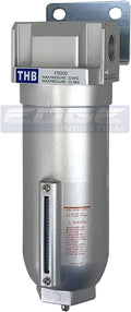 HEAVY DUTY INDUSTRIAL RATED HIGH FLOW PARTICULATE FILTER, IN-LINE WATER TRAP by THB