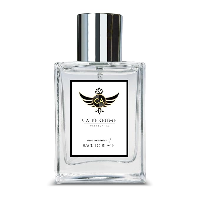 CA Perfume Impression of Back To Black for Women and Men Long Lasting Unisex Fragrance Eau De Parfum 1.7 Fl Oz 50ml