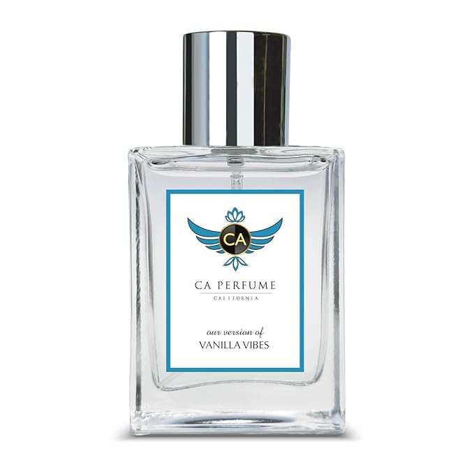 CA Perfume Impression of Vanilla Vibes for Women and Men Long Lasting Unisex Fragrance Eau De Parfum 1.7 Fl Oz 50ml