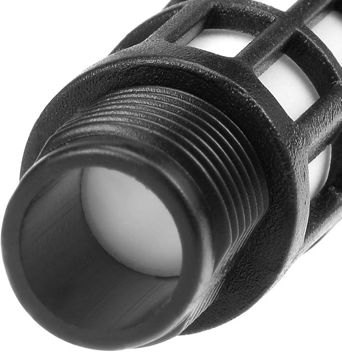 Beduan Pneumatic Air Compressor Muffler Fitting 3/4" NPT Compressed Exhaust - Image 2