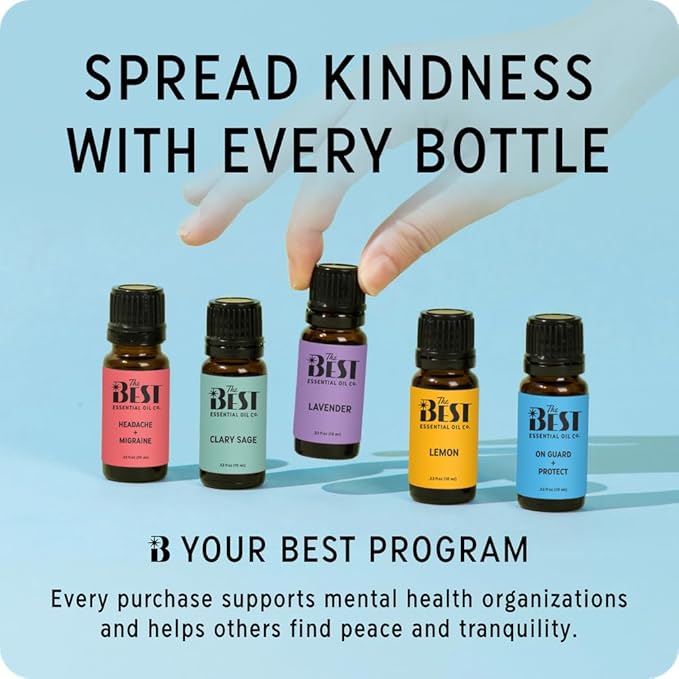 The Best Circulation + Inflammation Essential Oil Blend- Premium Grade- 100% Pure & Natural for Aromatherapy, Diffuser, Spa, Massage, Air Freshener- 10 ml (.33 fl oz)