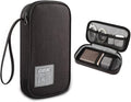 GOX Electronic Cable Tech Cord Organizer Travel Case Small Cable Storage Bag for Earbuds Charger Pouch