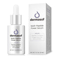 Dermasof Multi Peptide Power Serum for Face with Copper Peptides, Anti Aging, Firming and Lifting, Reduce Fine Lines and Wrinkles, Boost Collagen, Hydration, Barrier Repair, For All Skin Types 30mL