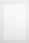 Vent Systems 6" x 10" White Plastic Soffit Vent Cover – Durable Flat by VentSystems