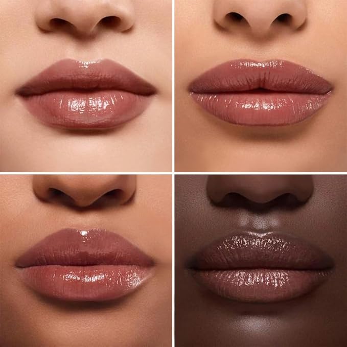 2Pcs Pink Cherry Nude Tinted Honey Lip Balm, Sheer Hydrating Moisturizing Lipstick for All Skin Type, Natural Pink Cherry Lip Tint Balm Moisturizing Nourishing Lipstick Long Lasting Waterproof