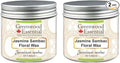 Greenwood Essential Pure Jasmine Sambac Floral Wax (Jasminum sambac) (Pack of Two) 100gm X 2 (7.05 oz)