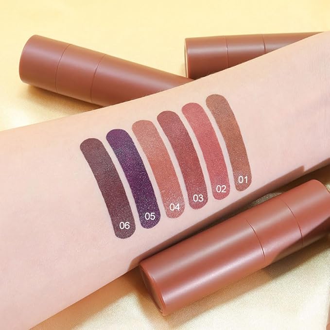 Deep Matte Crayon Lip Liner Lipstick Makeup, Precision Tip Matte Lip Crayon , Longwear Up To 24Hrs,Matt Lip Liner Make Up Smudge-Proof Lip Contour Waterproof for Women (Coffee Bean, Regular)