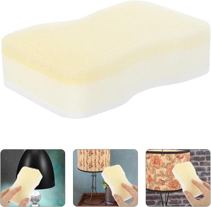 15pcs Lampshade Cleaning Sponges Set, Dry Soot Remover Fabric Cleaner, Reusable - Image 9
