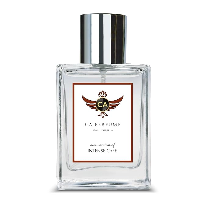 CA Perfume Impression of Intense Cafe for Women and Men Long Lasting Unisex Fragrance Eau De Parfum 1.7 Fl Oz 50ml