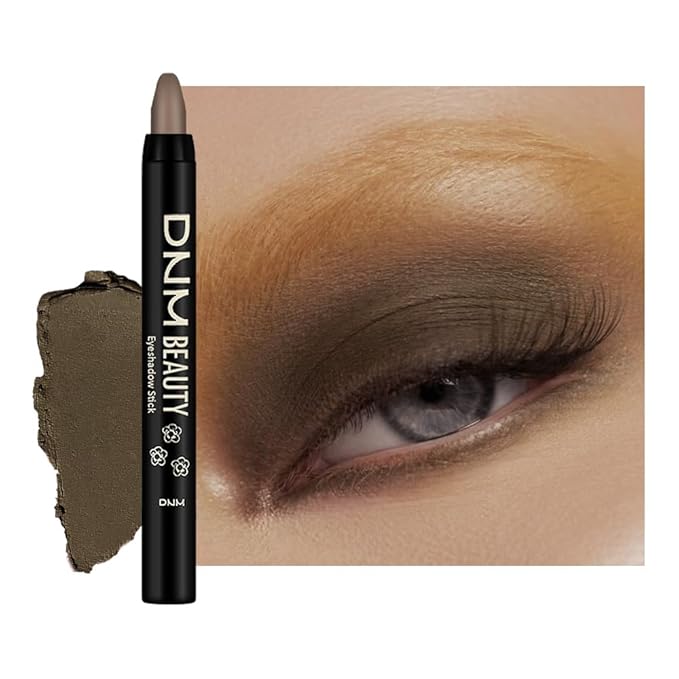 Kaely Cream Eye Shadow Sticks, Cool Beans Matte Eyeliner Pencil Eyeshadow Palette Makeup, Eye Highlighter Brightener Stick for Older Women Waterproof Pigmented, sombras para ojos, New-77