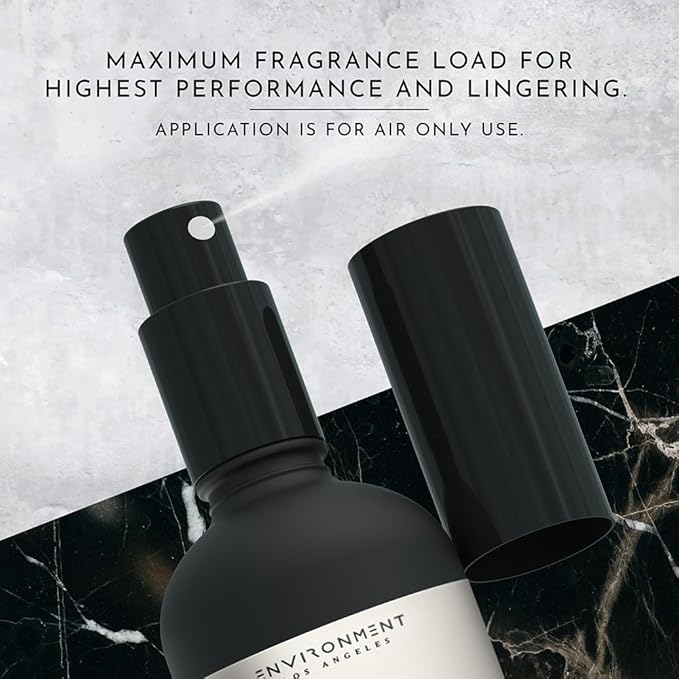 ENVIRONMENT Inspired by 5-Star Resort ARH Room Spray, 100ml Air Freshener (White Woods | Pomegranate | Peony) Home Fragrance Accessories, Room Perfume, Room Deodorizer, Vegan & Cruelty-Free