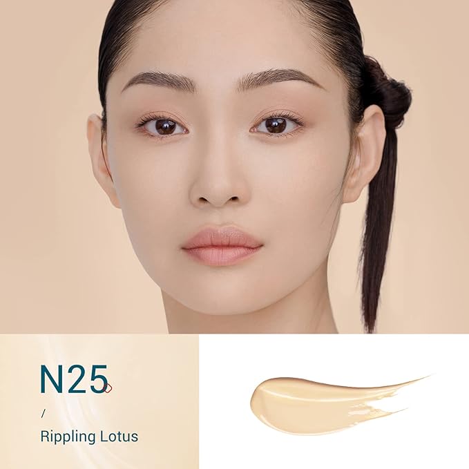 FLORASIS Flawless Jade Breathable Longwear Cushion Foundation (N25 Rippling Lotus)