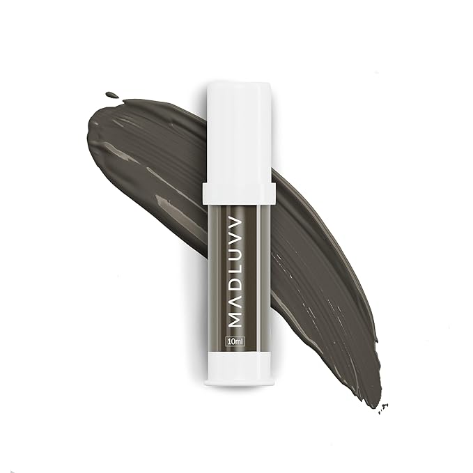 MADLUVV Professional Makeup Pigment for PMU Brow Artistry, Made in the USA, Vegan, Cruelty-free, Non-Toxic, Gel Consistency & High Retention - Ash Grey 109