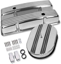 Tall Valve Covers For SBC 283 305 327 350 400 1958-1986 and 12" Oval Air by IMOOA