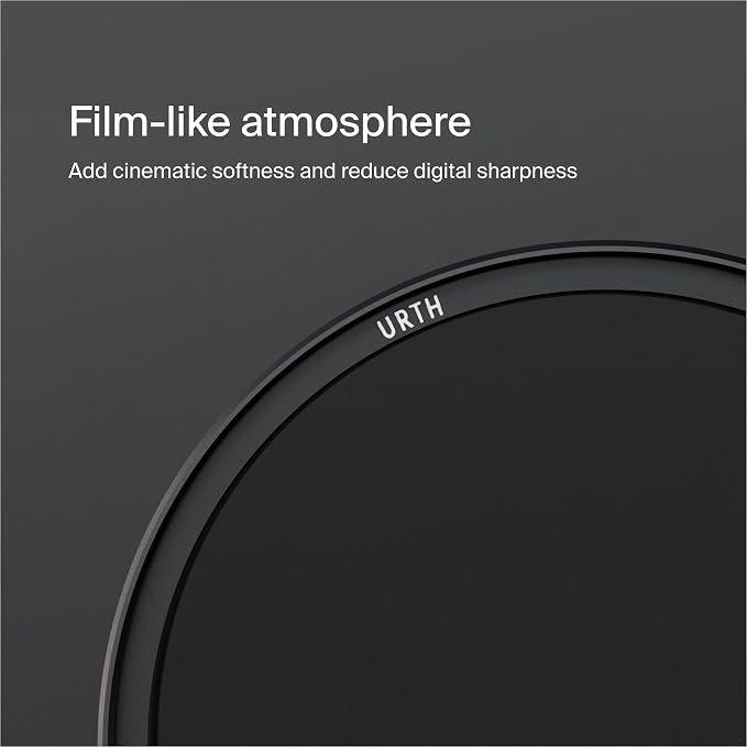 Urth 62mm Magnetic Ethereal Black Mist ⅛ Diffusion Lens Filter - Image 3