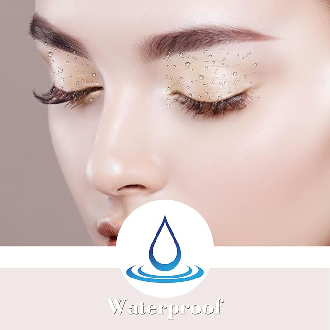 MEICOLY Champagne Shimmer Eyeshadow with Mirror,Shimmer Sparkly Eye Shadow Palette,Pressed Powder Single Eyeshadow for Women and Girls,Eye Makeup Eyelid Color,Long Wearing,Waterproof