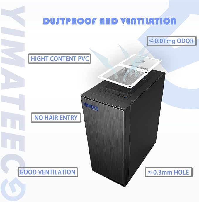 120mm Fan Filter PC Dust Filter Computer Fan Grills Dust Mesh Magnetic Frame PC - Image 6