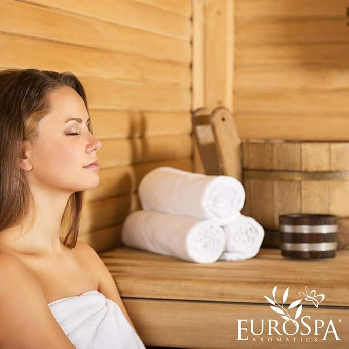 EuroSpa Aromatics Pure Eucalyptus Oil ShowerMist and Steam Room Spray, All-Natural Premium Aromatherapy Essential Oils - Menthol Infused, 2oz, 2 Pack