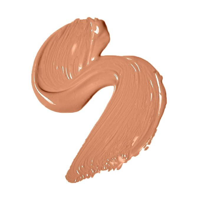 e.l.f. Hydrating Camo Concealer, Covers Blemishes & Under-Eye Circles, Full-Coverage & Delivers A Satin Finish, Vegan & Cruelty-Free, Deep Cinnamon