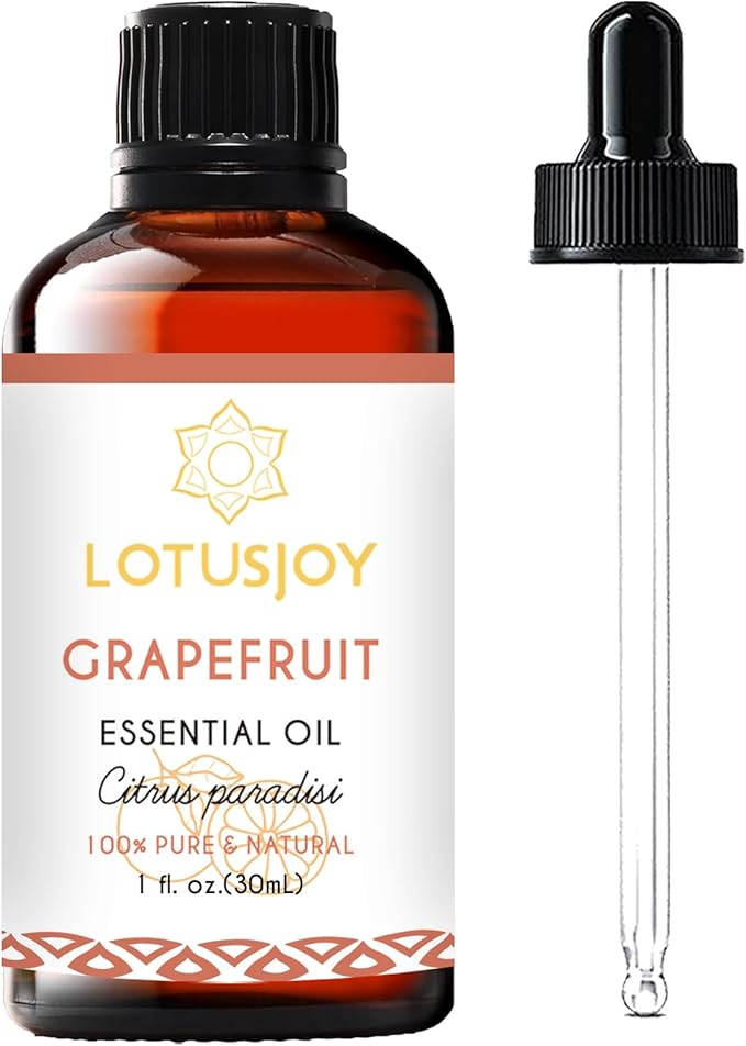 Grapefruit Essential Oil Pure Organic for Diffuser Skin Hair - 1 Oz